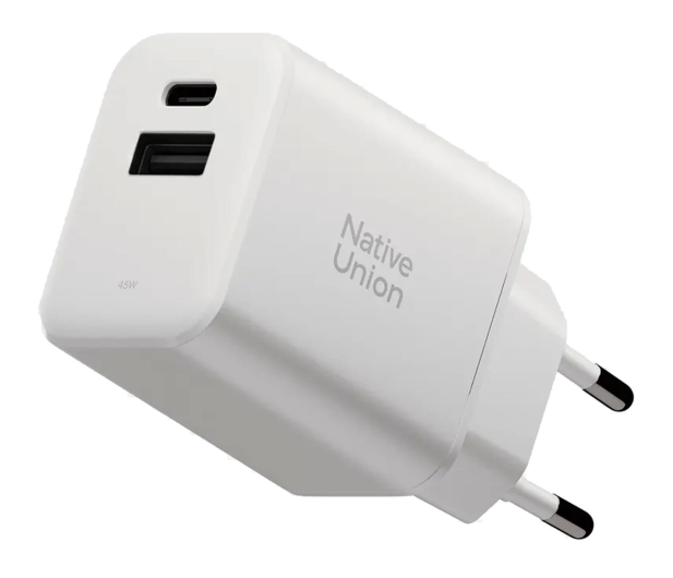 Native Union Fast GaN Charger PD 45W (2 ports) white - 1356927 - zdjęcie